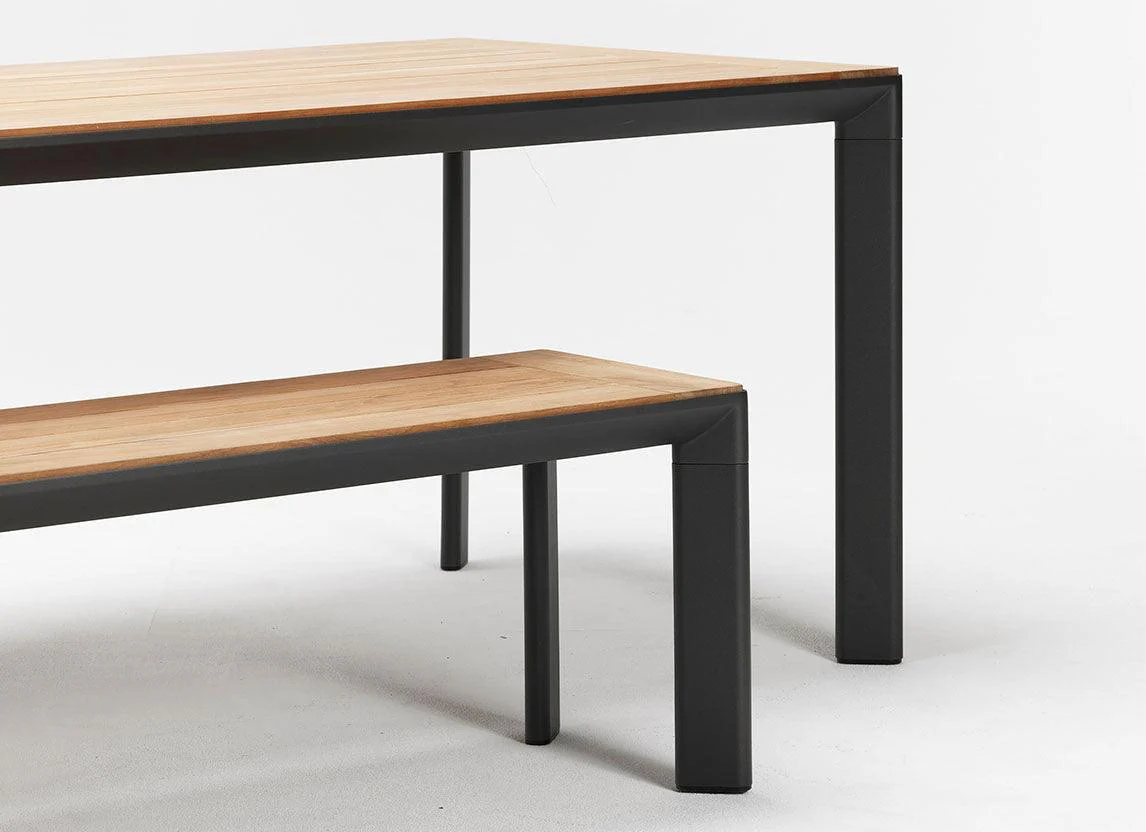Addis Teak & Aluminium Table - Image 4