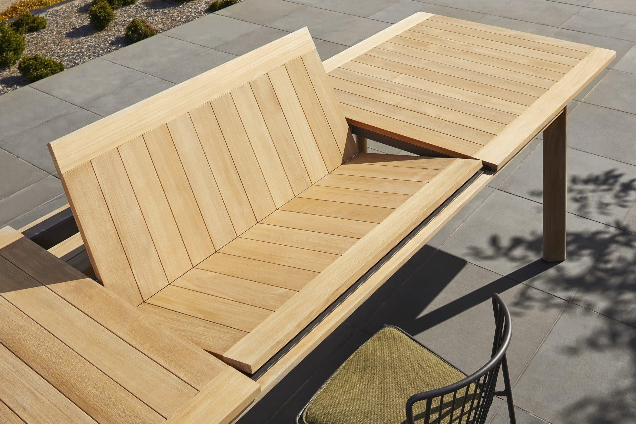 Addis Teak Extension Table - Image 3