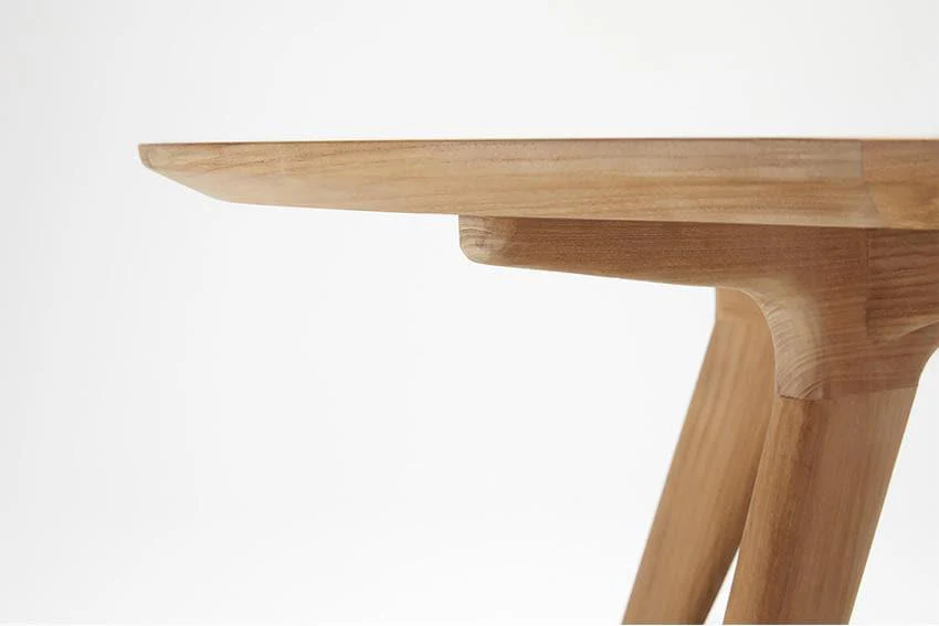 Forrest Round Teak Table - Image 9
