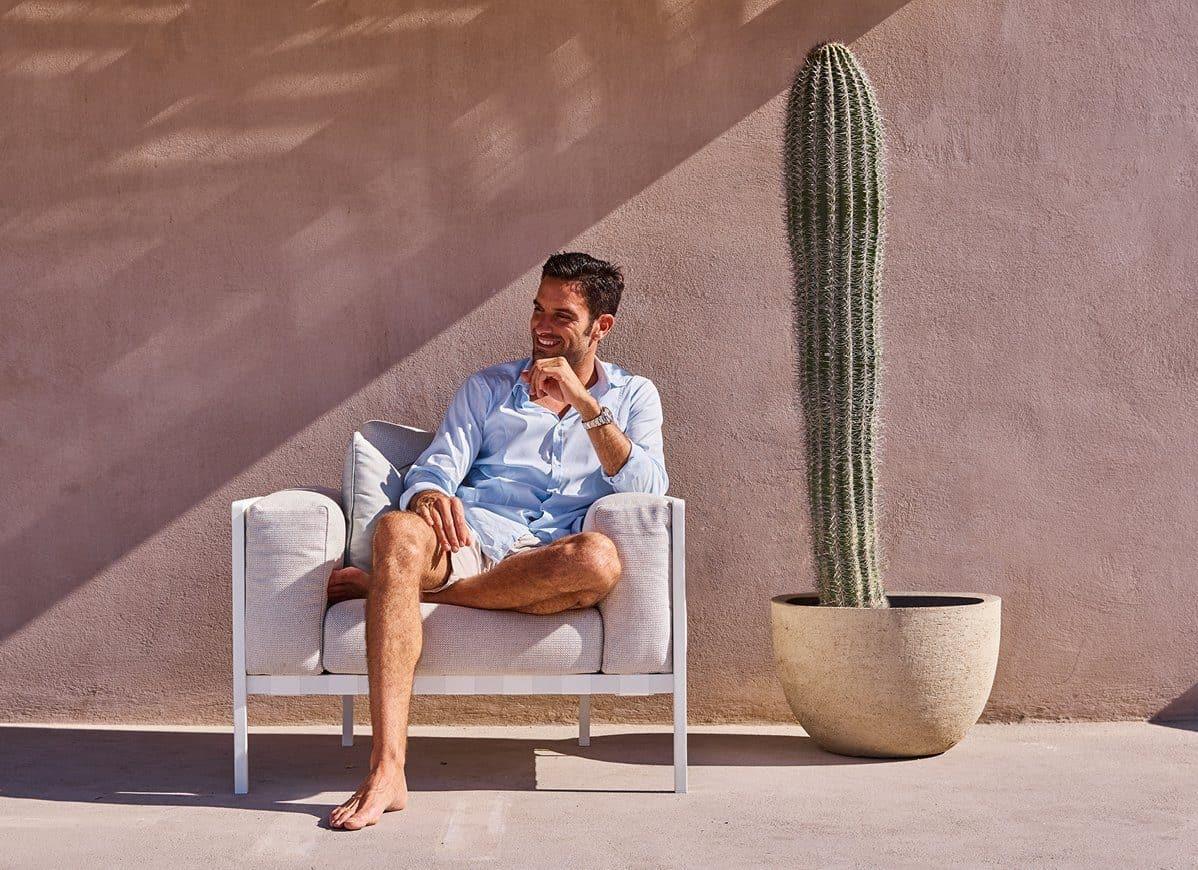 Natal Alu Sofa Armchair - Image 3