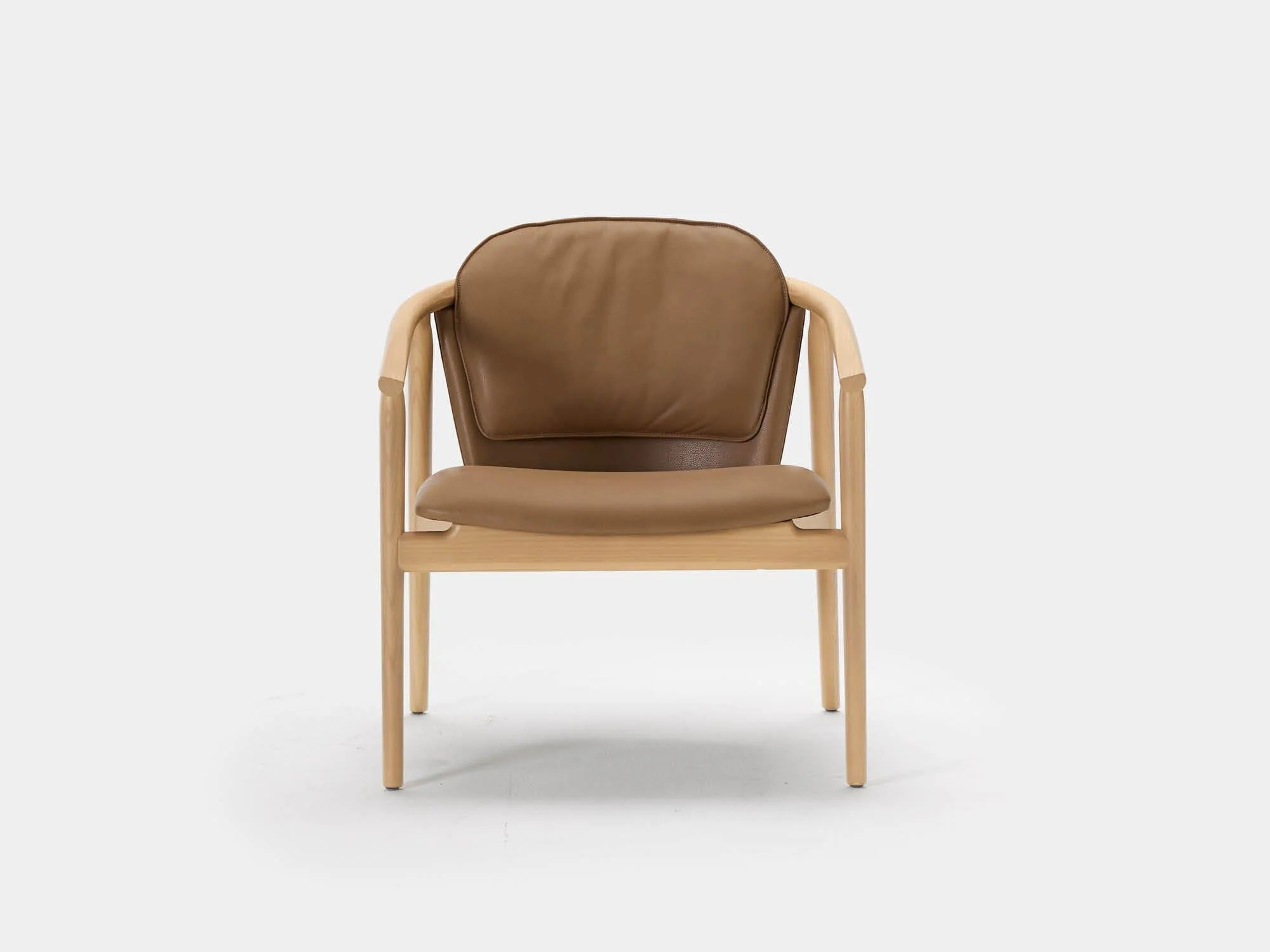 Otway Leather Lounge Chair - Image 3