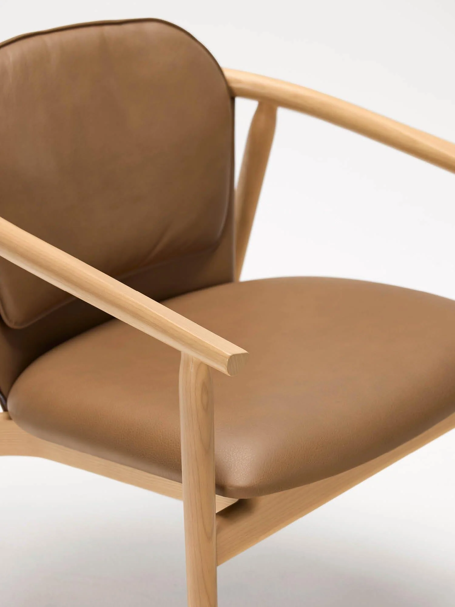 Otway Leather Lounge Chair - Image 6