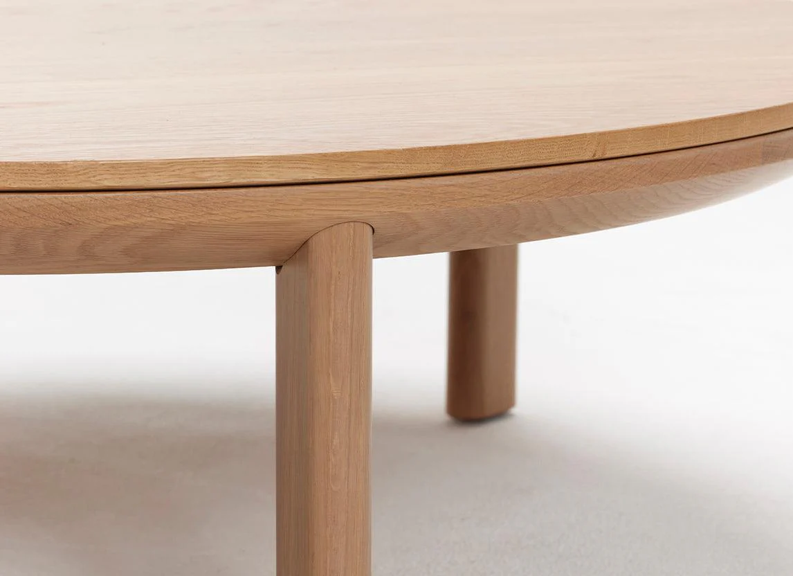 Otway Round Coffee Tables Timber - Image 3
