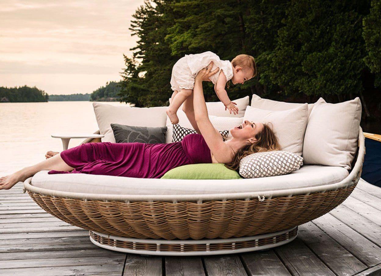 SWINGREST Standing Lounger in Chalk - Image 9